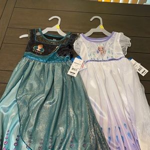 Frozen II Luxury Toddler 3TGirls Nightgowns Bundle